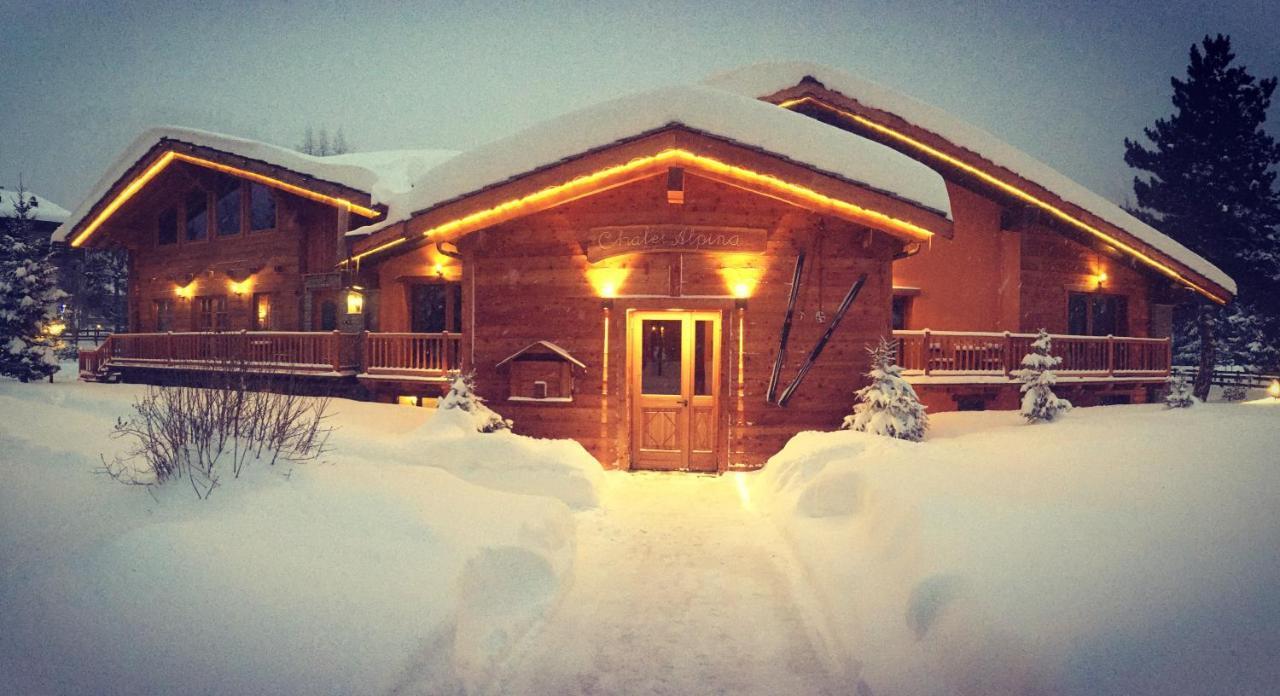 Chalet Alpina Hotel & Apartments La Thuile Ngoại thất bức ảnh